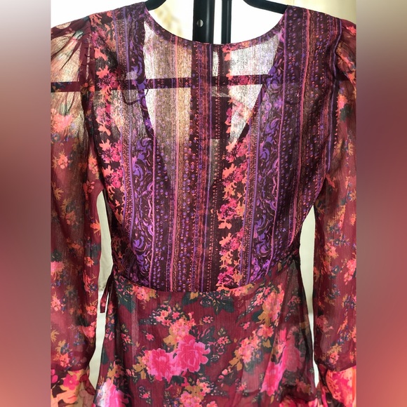 NWT Free People Magic Hour Wrap Top XS - Picture 4 of 12